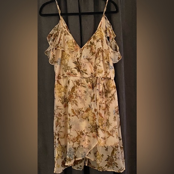 Band of Gypsies flowy floral dress, size Large - Picture 2 of 6